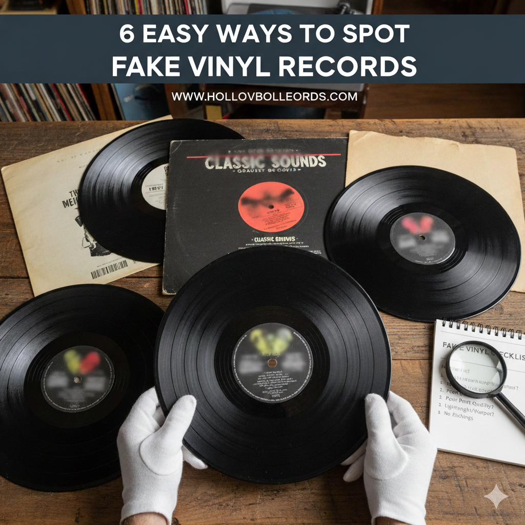 6 Easy Ways to Spot Fake Vinyl Records