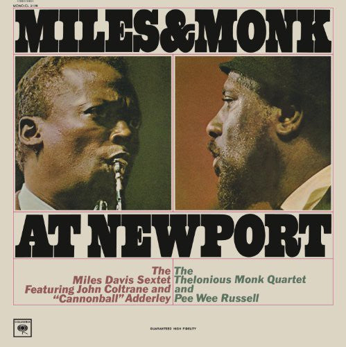 MILES DAVIS - MILES & MONK AT NEWPORT