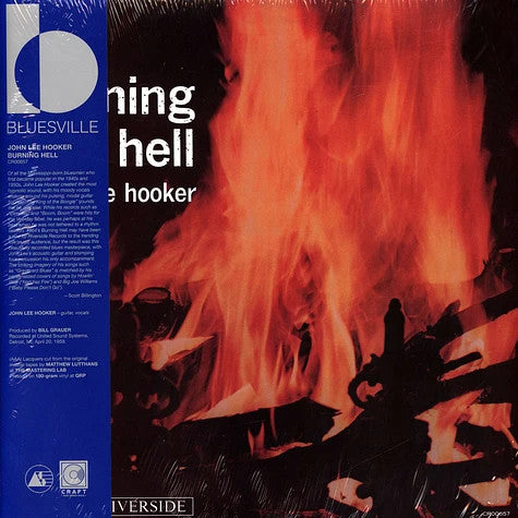 JOHN LEE HOOKER - BURNING HELL [LP]
