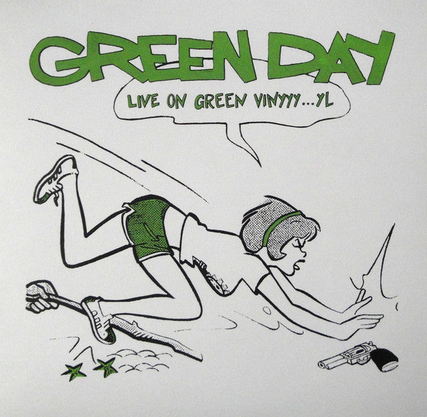 GREEN DAY - LIVE ON GREEN VINYL