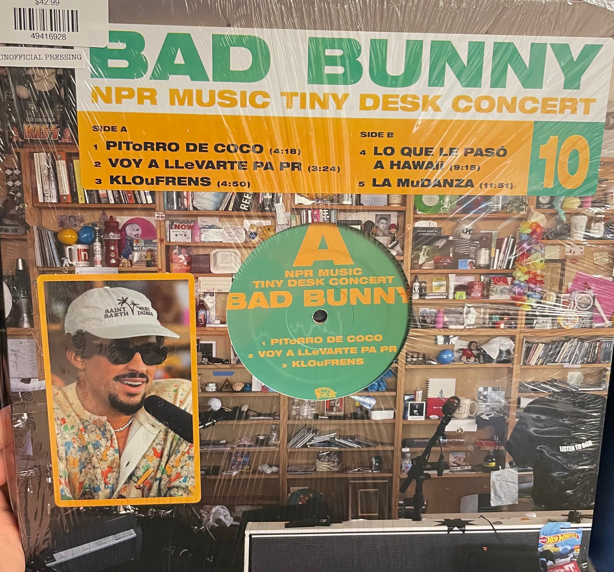 BAD BUNNY - NPR TINY DESK CONCERT