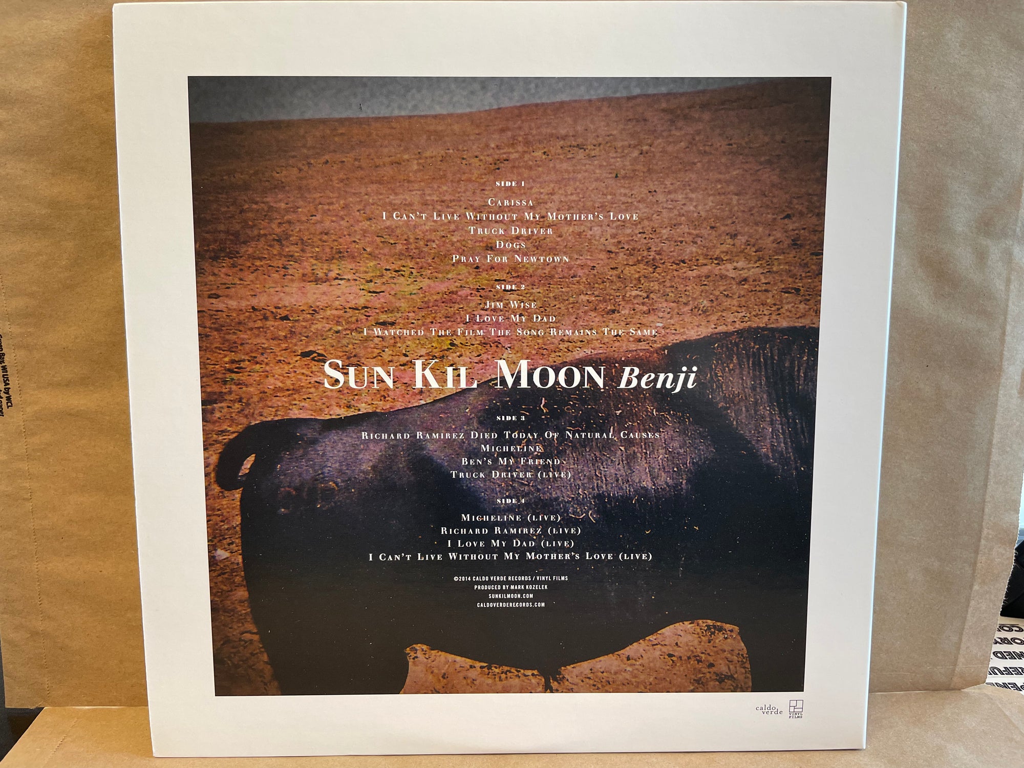 SUN KILL MOON - BENJI (USED VINYL)