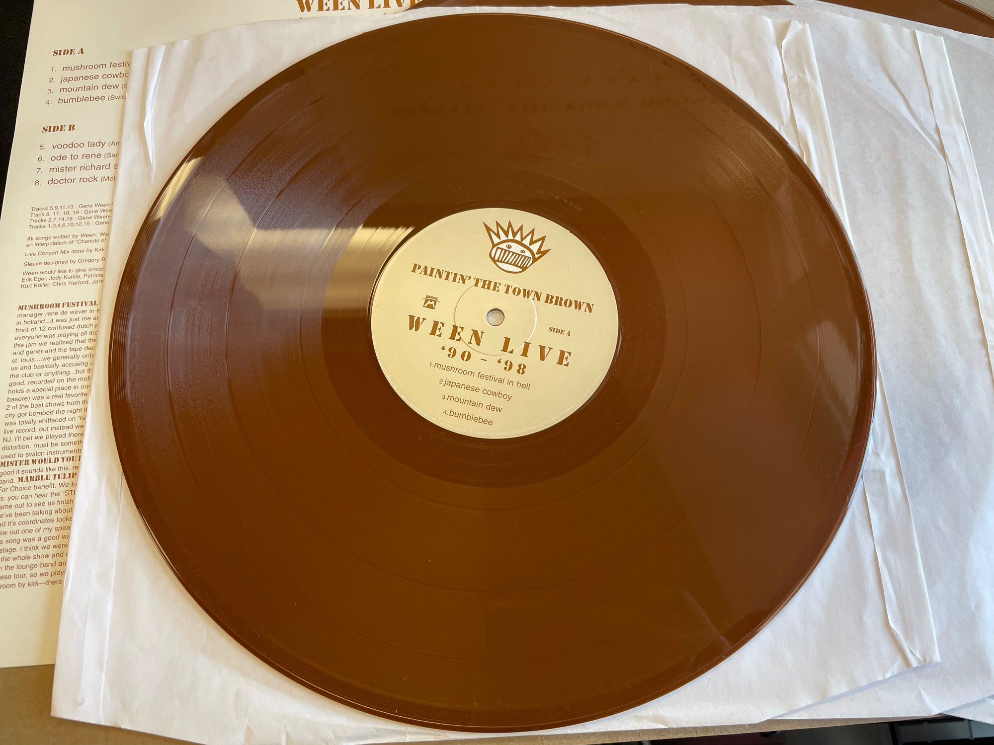 WEEN - PAINTIN THE TOWN BROWN (USED VINYL)