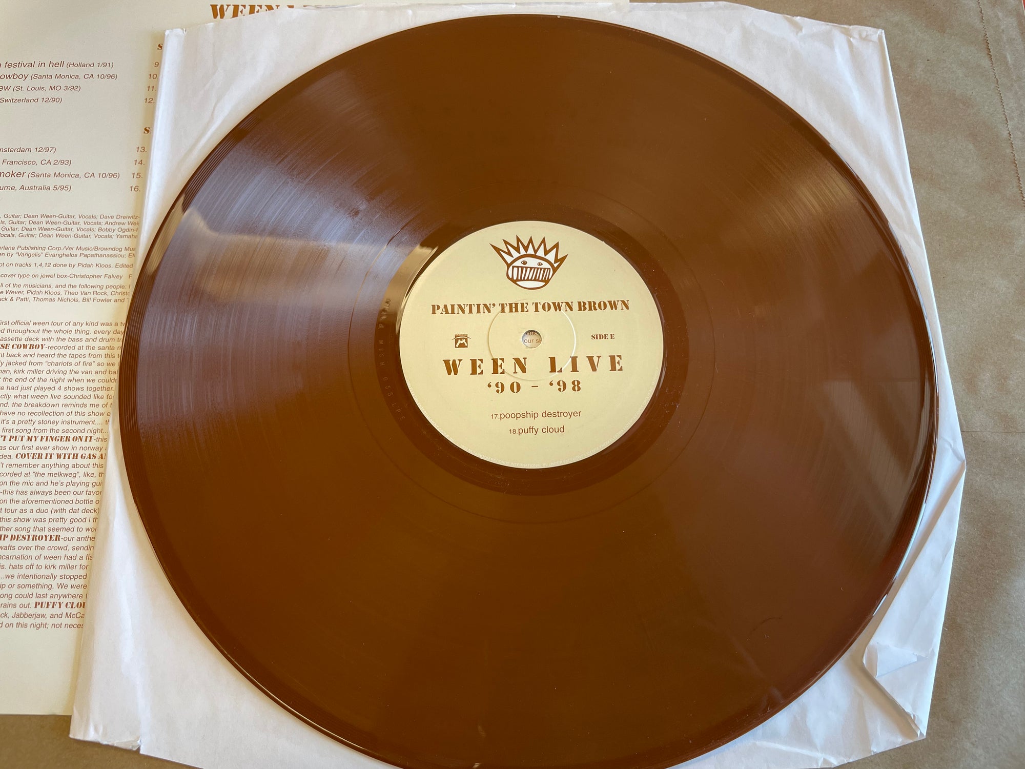 WEEN - PAINTIN THE TOWN BROWN (USED VINYL)