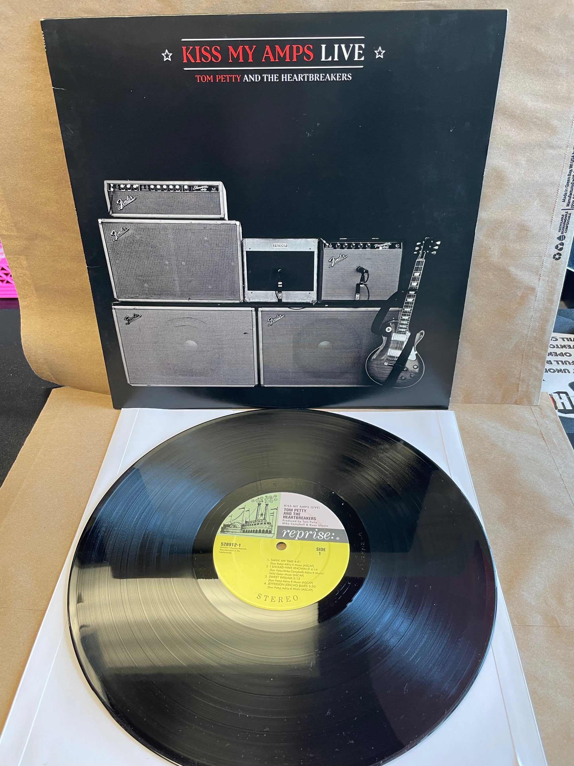 TOM PETTY - KISS MY AMPS LIVE (USED VINYL)