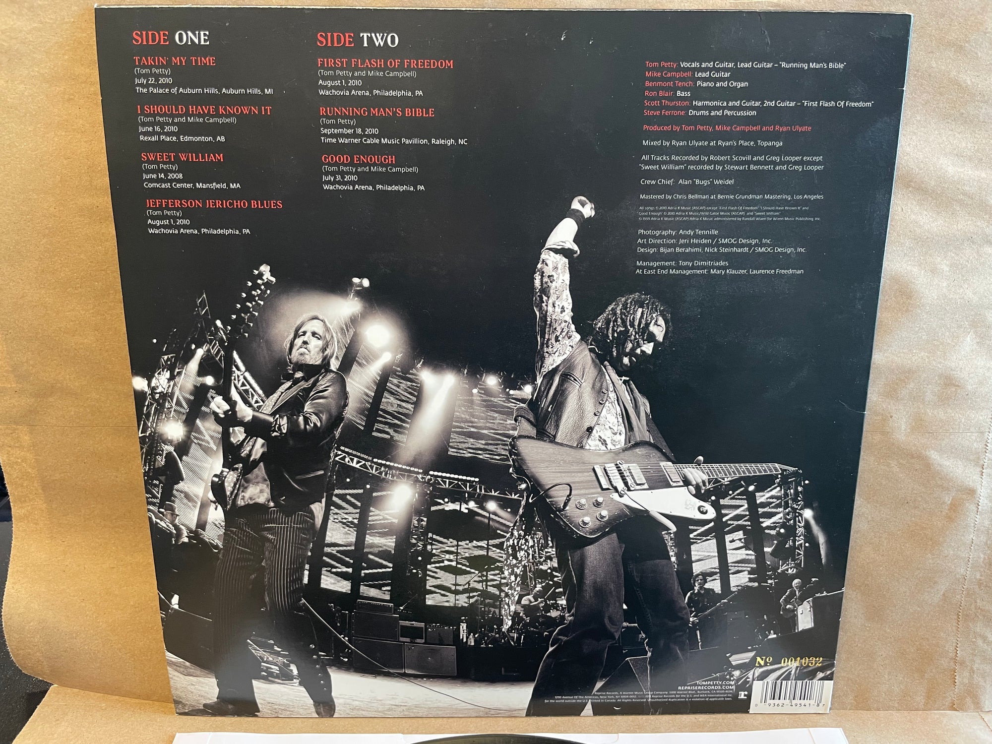 TOM PETTY - KISS MY AMPS LIVE (USED VINYL)