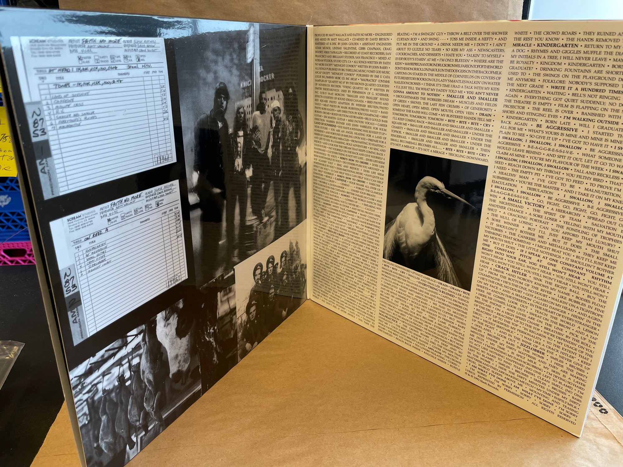 FAITH NO MORE - ANGEL DUST (USED VINYL)