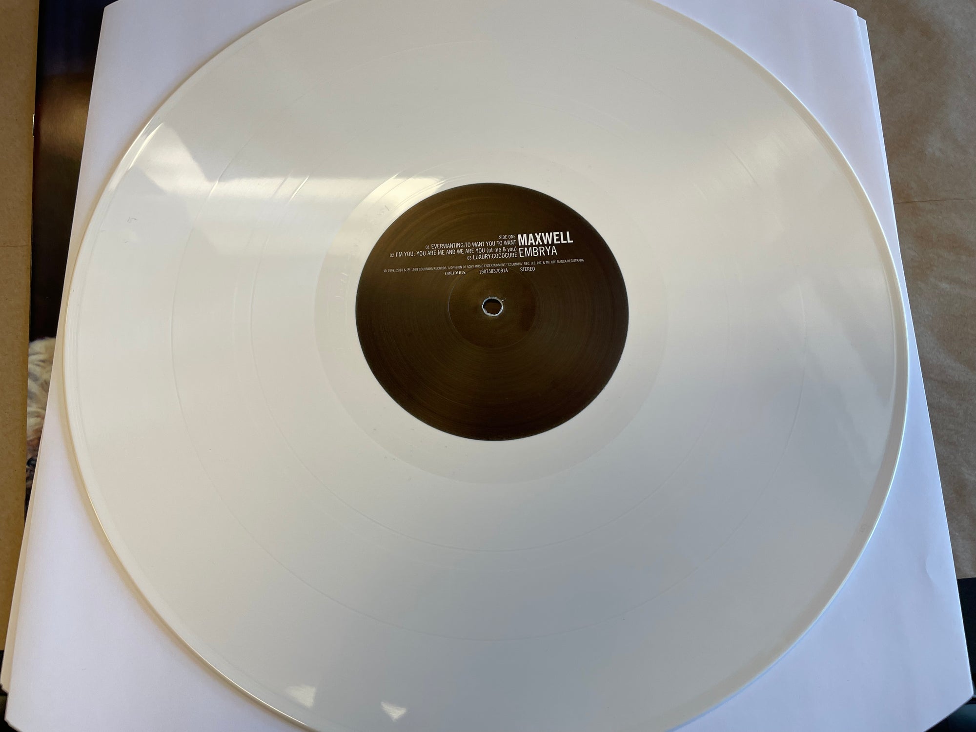 MAXWELL - EMBRYA (USED VINYL)