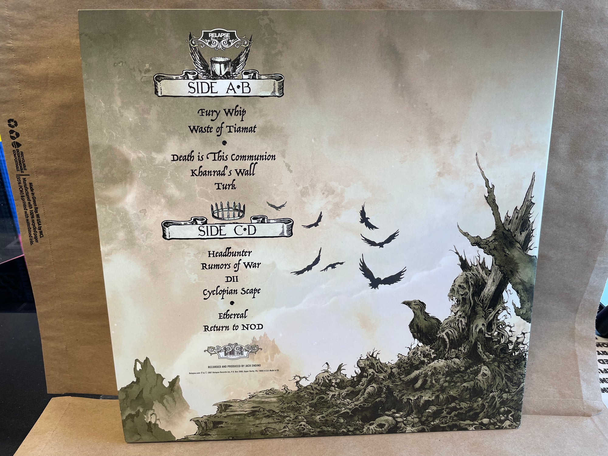 HIGH ON FIRE - DEATH IS THIS COMMUNION (USED VINYL)