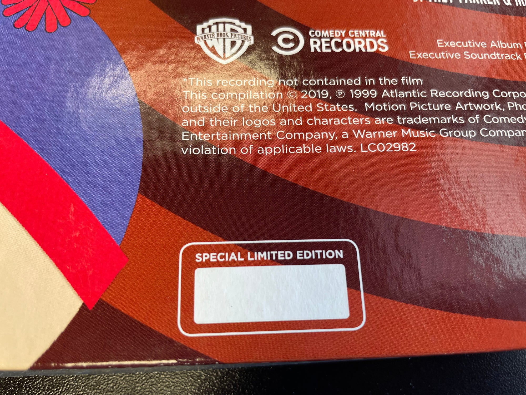 VARIOUS - SOUTH PARK: BIGGER LONGER & UNCUT (USED VINYL)