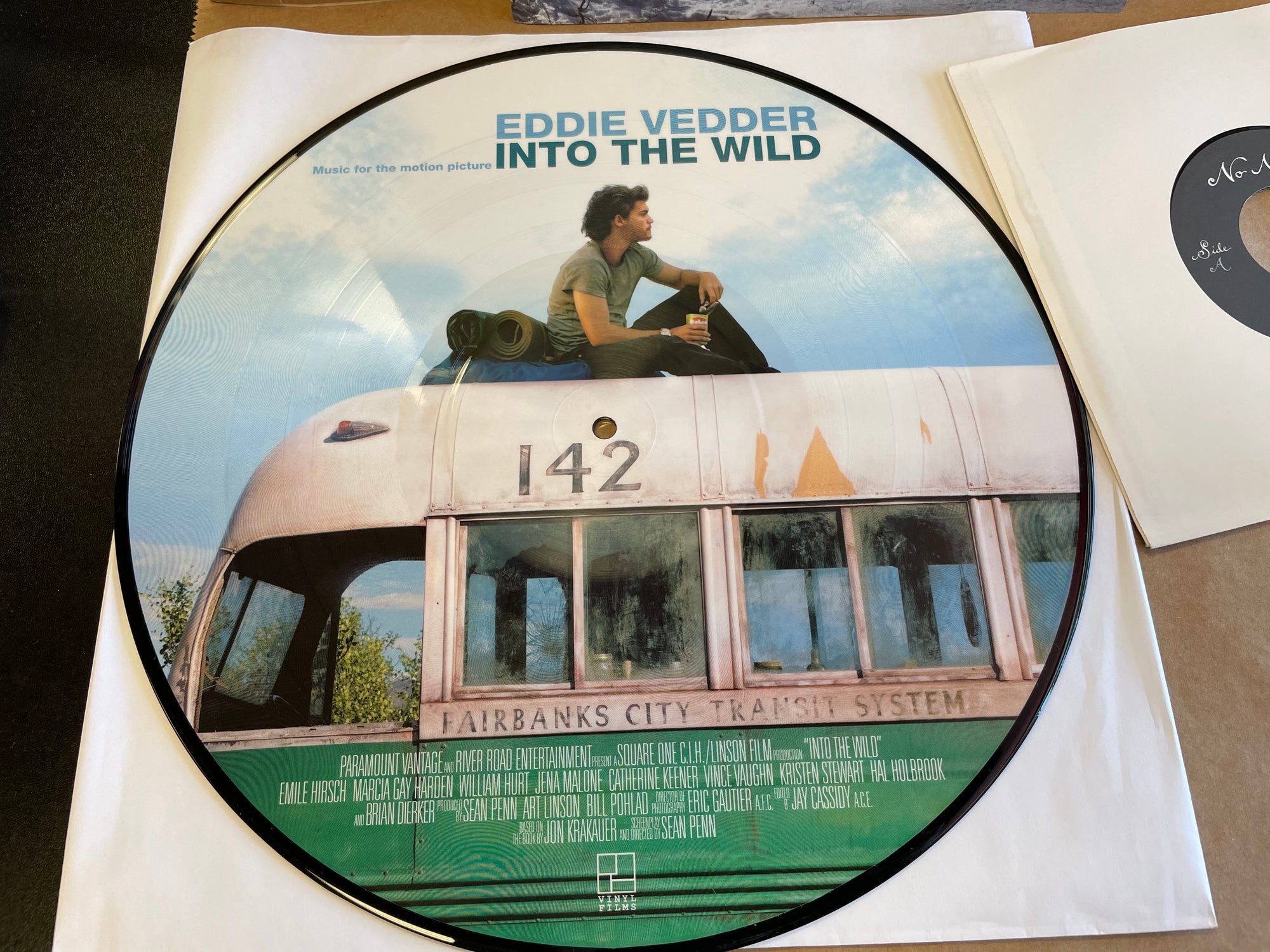 EDDIE VEDDER - INTO THE WILD; PROMO PIC DISC (USED VINYL)