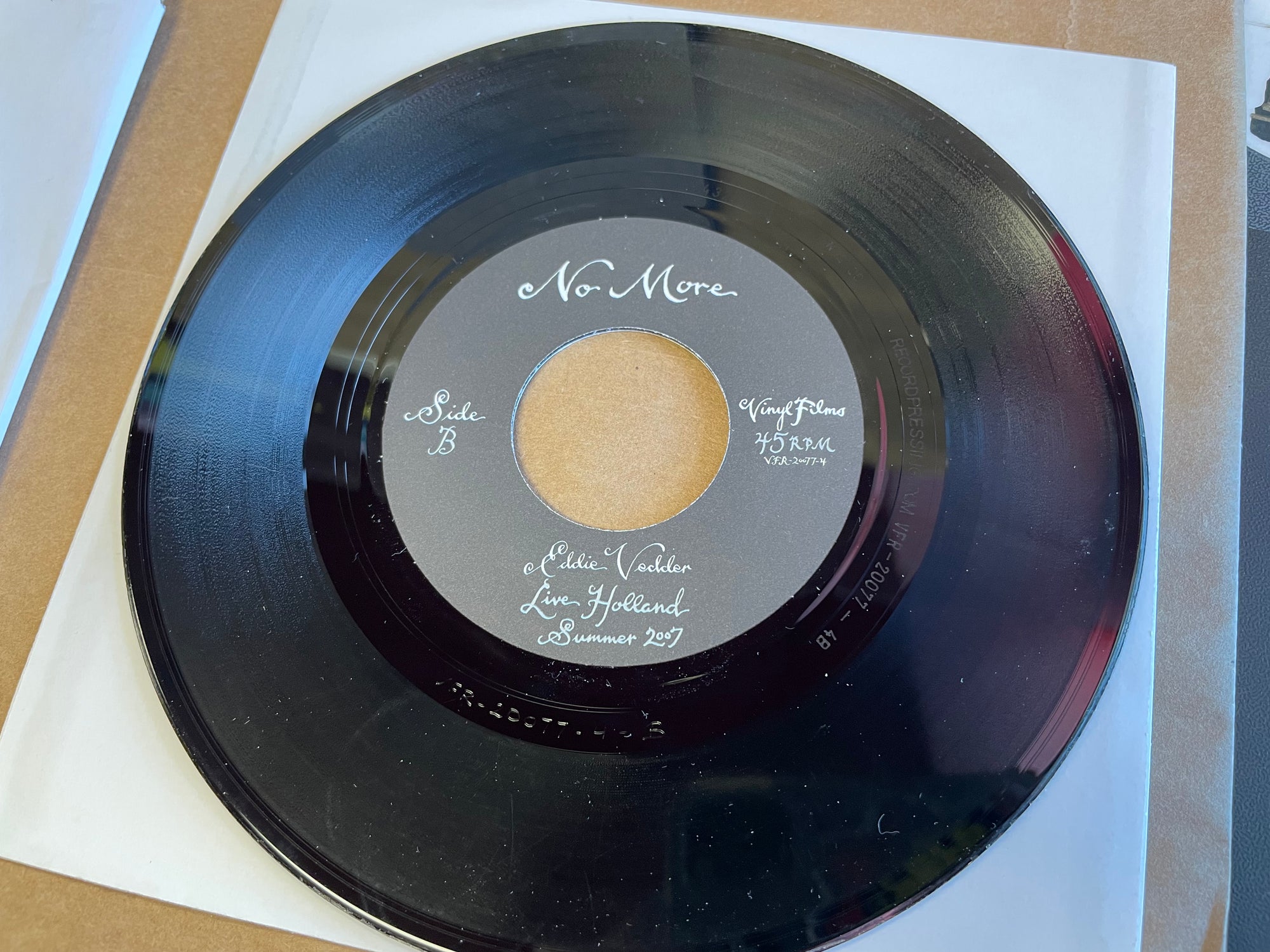 EDDIE VEDDER - INTO THE WILD; PROMO PIC DISC (USED VINYL)