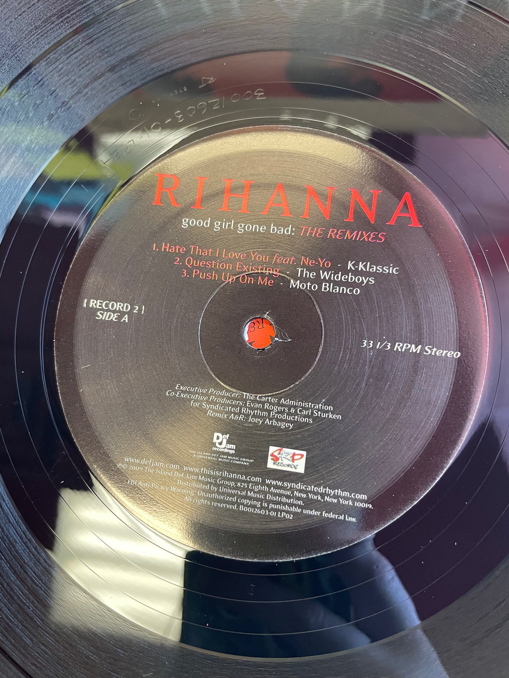 RIHANNA - GOOD GIRL GONE BAD: REMIXES (USED VINYL)