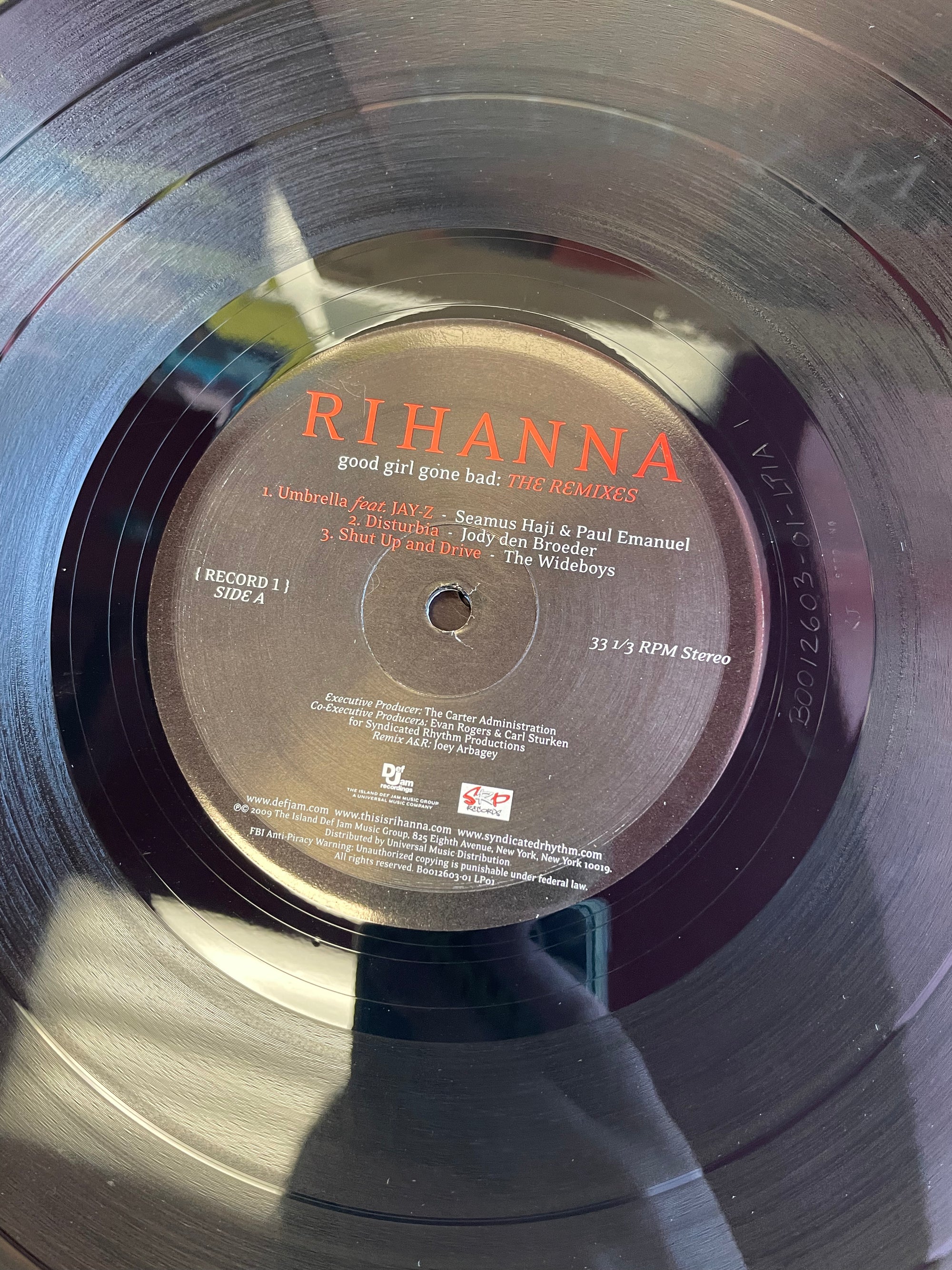 RIHANNA - GOOD GIRL GONE BAD: REMIXES (USED VINYL)