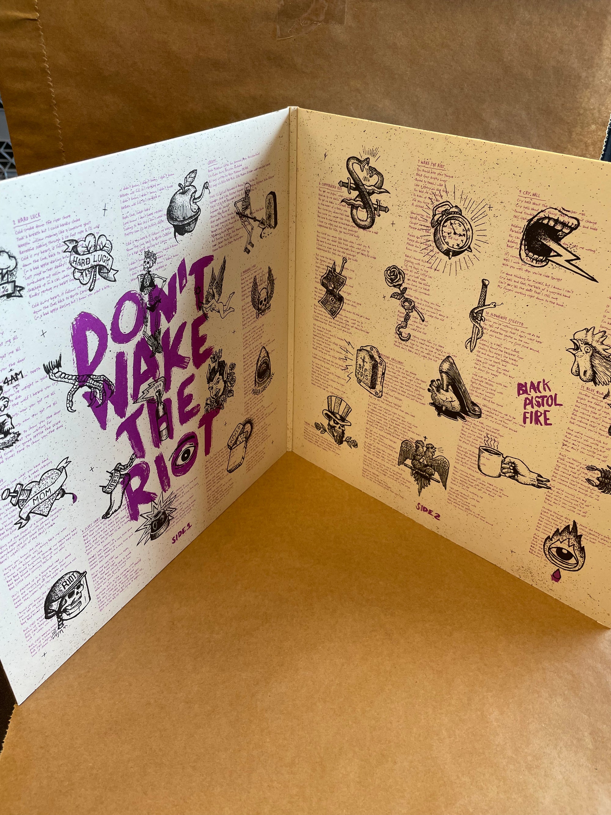 BLACK PISTOL FIRE - DON'T WAKE THE RIOT (USED VINYL)