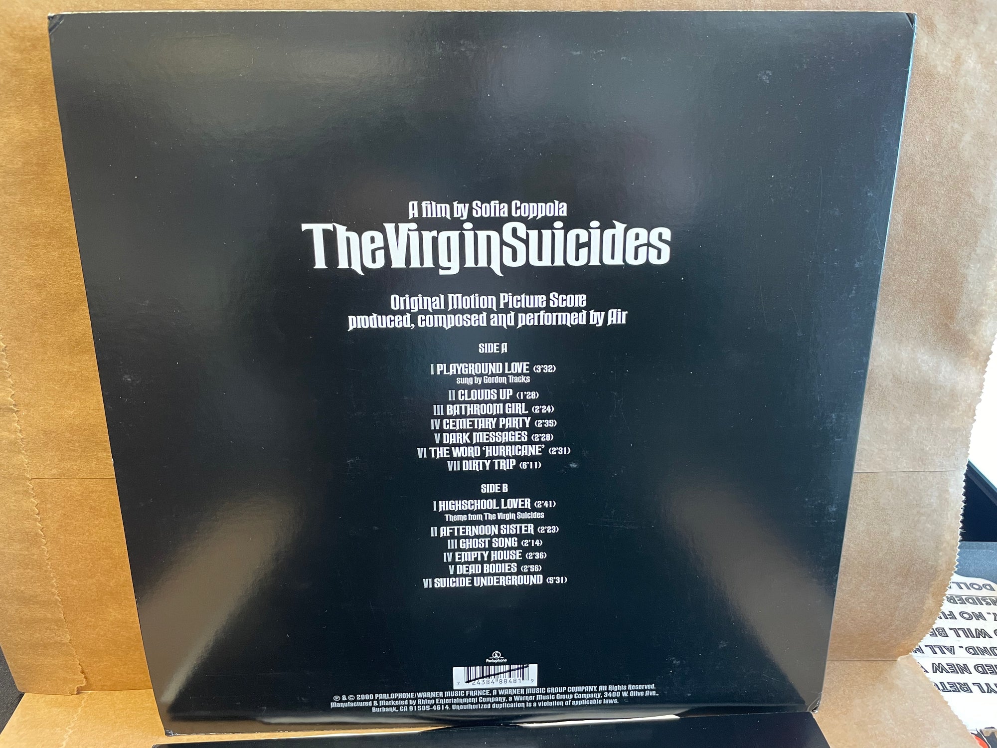 AIR - OMP SCORE FOR THE VIRGIN SUICIDES (USED VINYL)