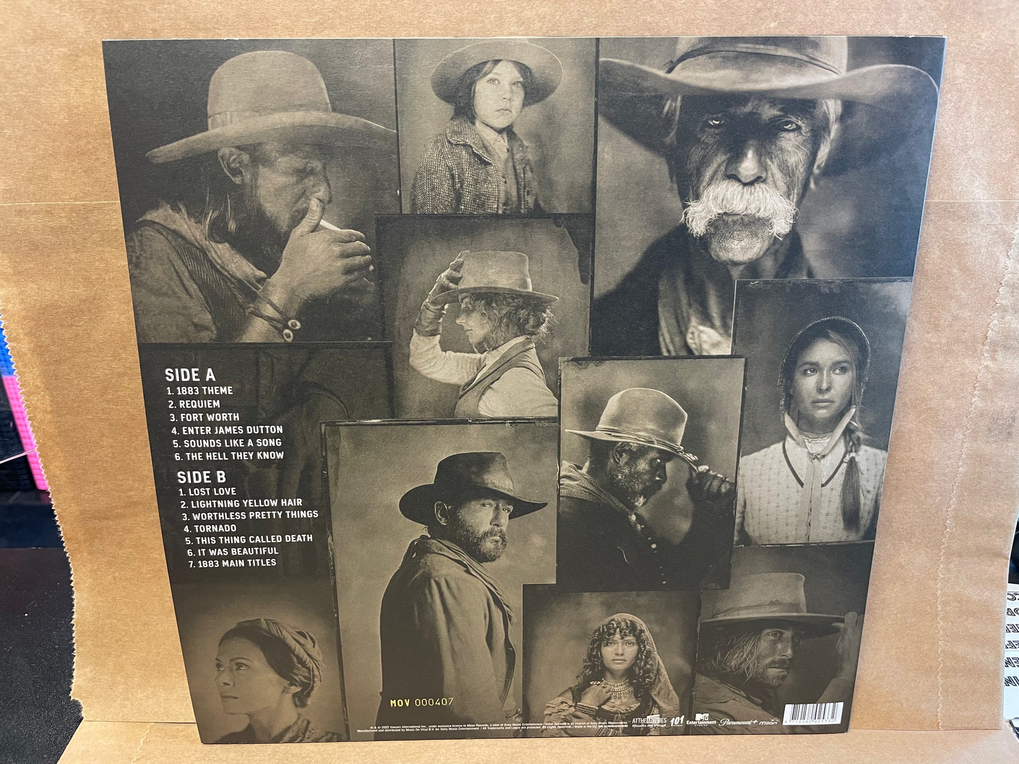 BRIAN TYLER & BRETON VIVIAN - 1883 SOUNDTRACK (USED VINYL)