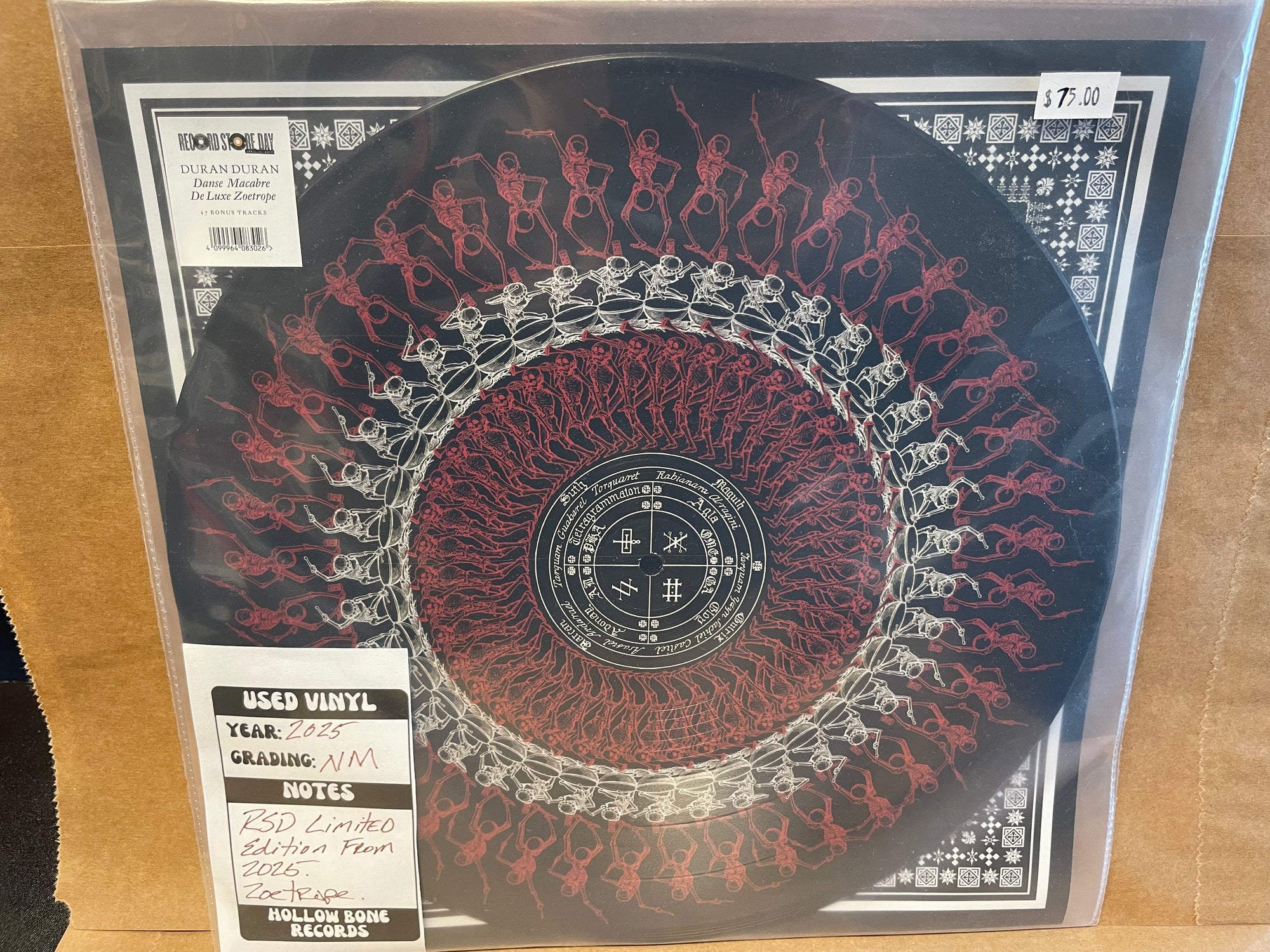 DURAN DURAN - DANSE MACABRE DE LUXE ZOETROPE (USED VINYL)