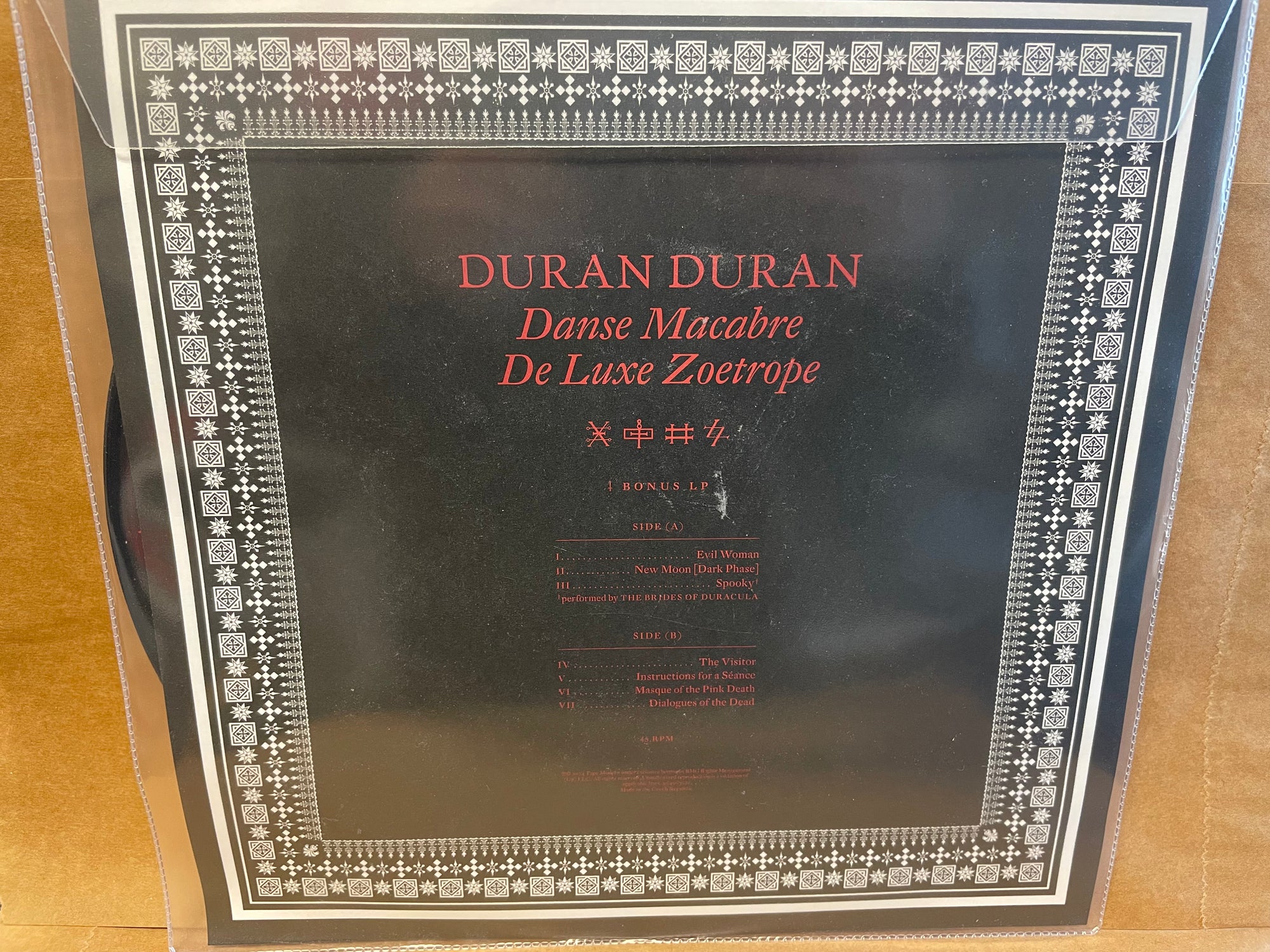 DURAN DURAN - DANSE MACABRE DE LUXE ZOETROPE (USED VINYL)