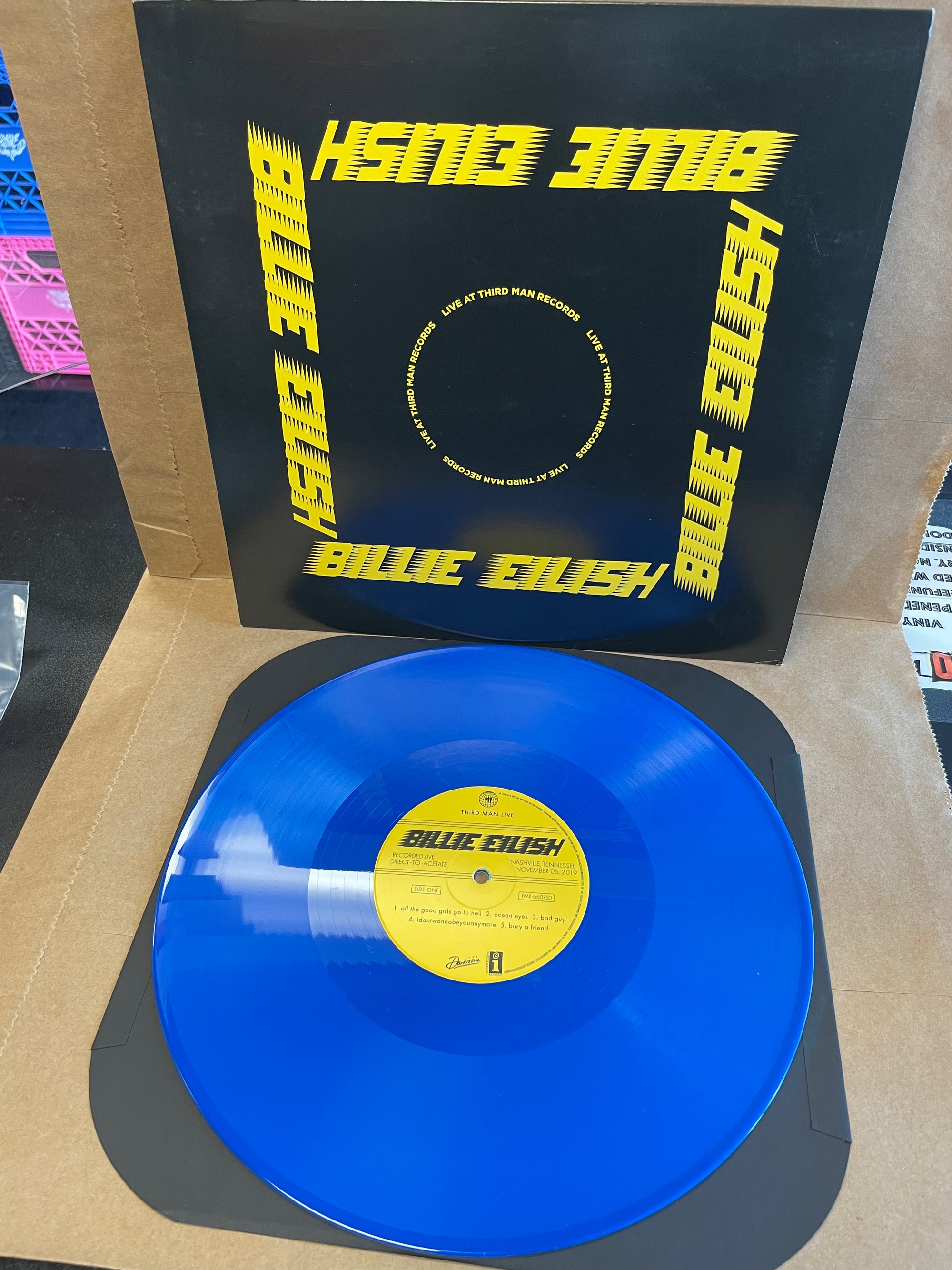 BILLIE EILISH - LIVE AT THIRD MAN RECORDS (USED VINYL)