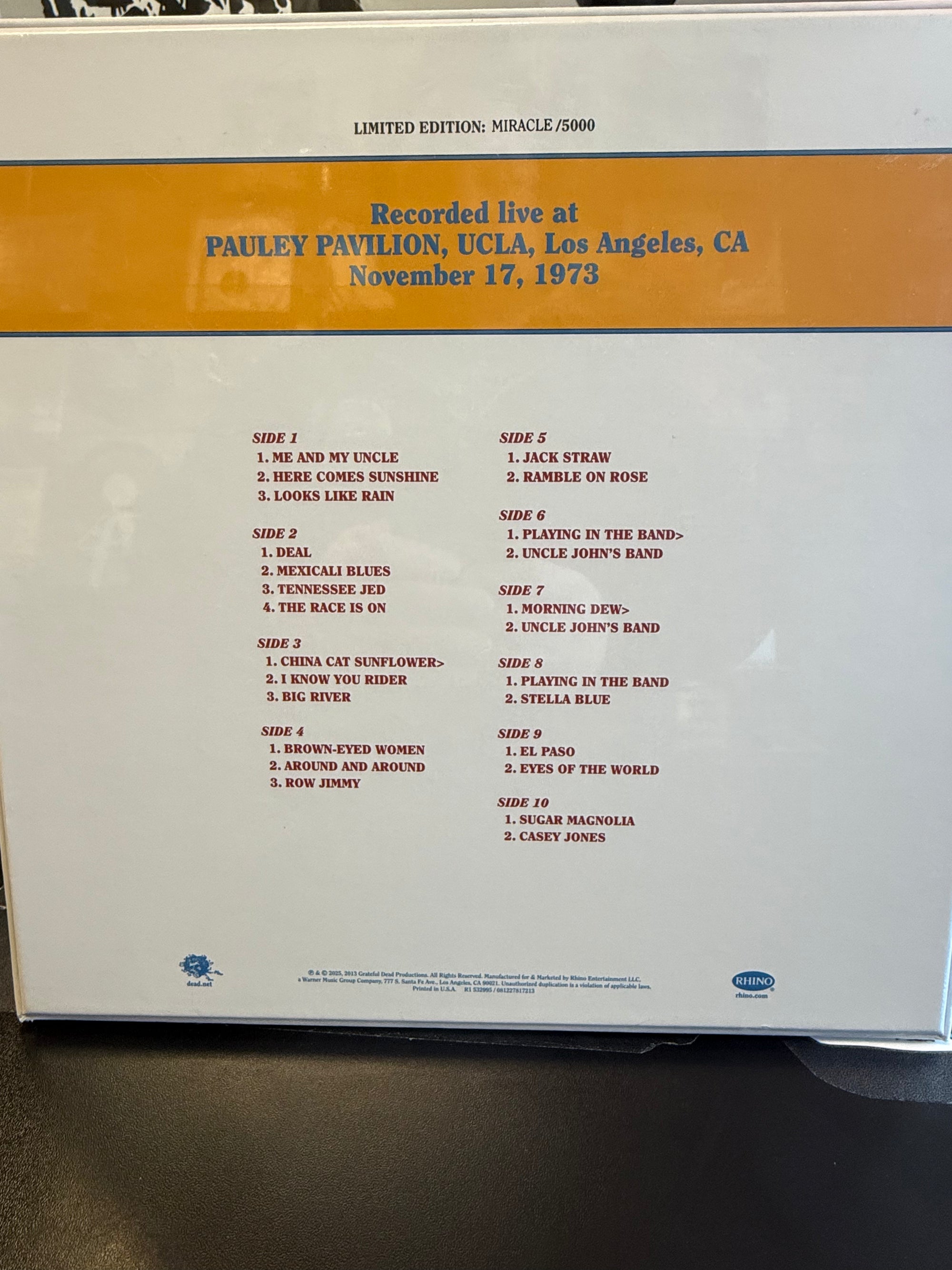 GRATEFUL DEAD - DAVE'S PICKS VOLUME 5 (USED VINYL)