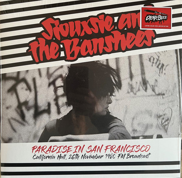 SIOUXSIE & BANSHEES - PARADISE IN SAN FRANCISCO
