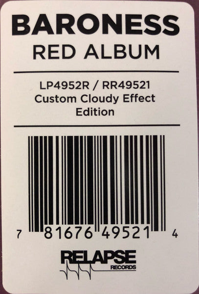 BARONESS - RED ALBUM