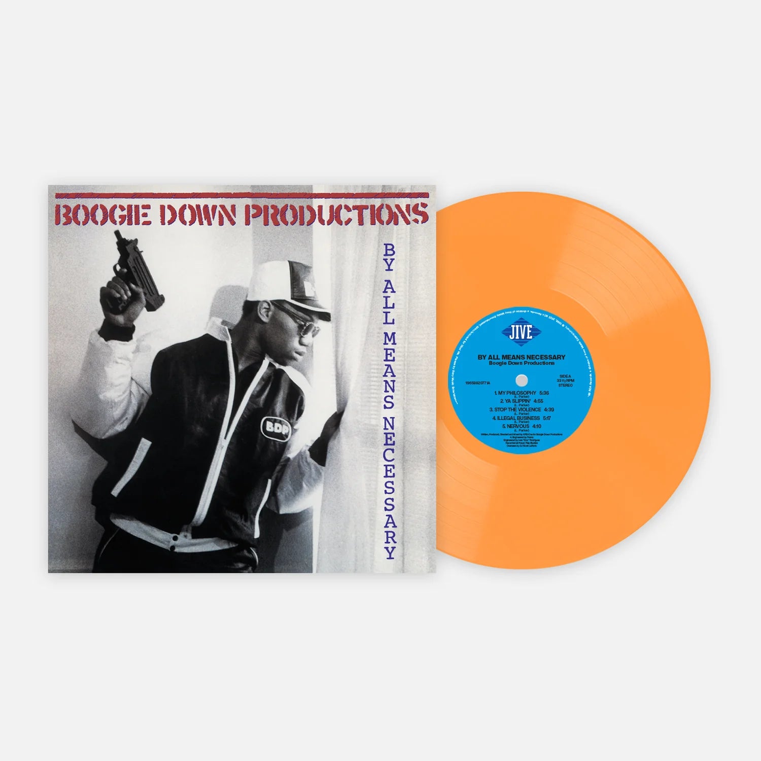BOOGIE DOWN PRODUCTIONS - BY ALL MEANS NECESSARY